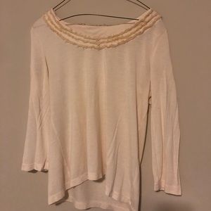 White long sleeve shirt